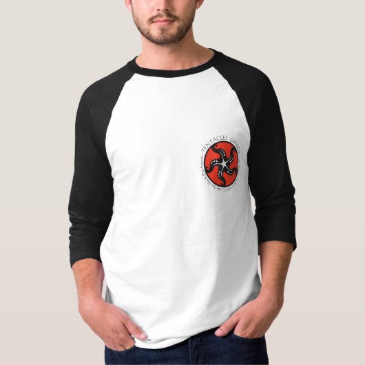 Black_sleeve Tentacon T-shirt (Voorkant)