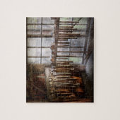 Black Smith - Draw borden en hamers Legpuzzel (Verticaal)