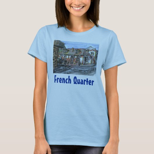 Black Smith Shop, New Orleans, Franse wijk T-shirt (Voorkant)