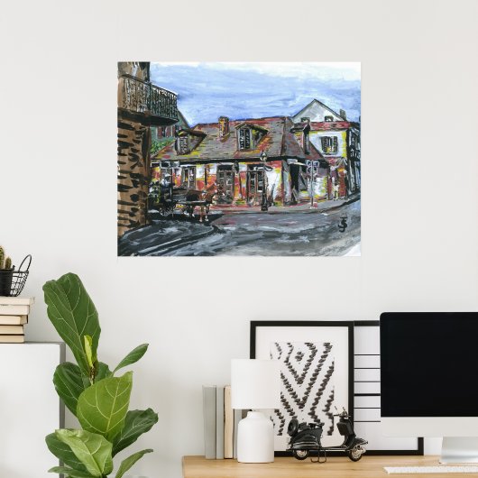 Black Smith Shop, New Orleans Poster (Thuiskantoor)