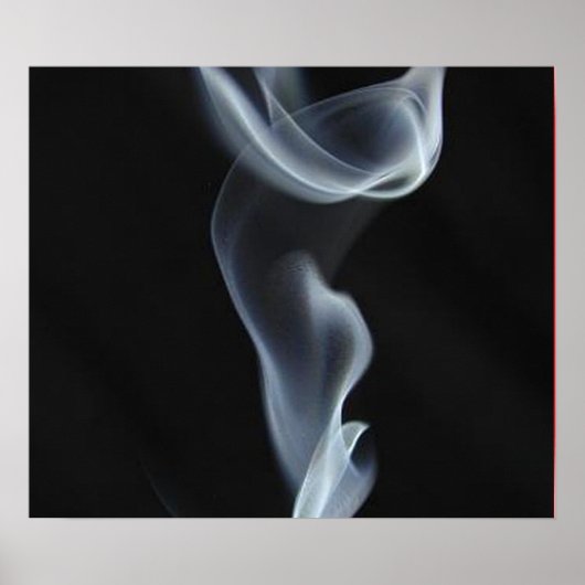 Black Smoke Poster (Voorkant)