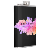 Black Smoke Vape Shop Business Heupfles (Rechts)