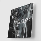 Black Smoke Vape Vierkante Klok (Hoek)