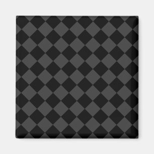 Black & Smoky Black Diamonds – Elegant & Tijdloos Magneet