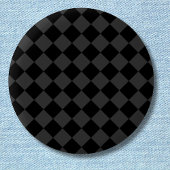 Black & Smoky Black Diamonds – Elegant & Tijdloos Ronde Button 5,7 Cm
