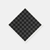 Black & Smoky Black Diamonds – Elegant & Tijdloos Servet (Hoek)