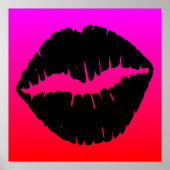 Black Smooch Poster (Voorkant)