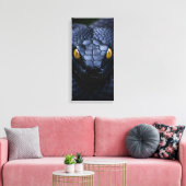 Black Snake Canvas Afdruk (Insitu (Woonkamer))