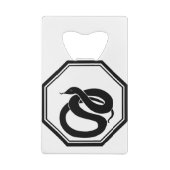 Black Snake Creditkaart Flessenopener (Achterkant)