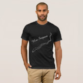 Black Snake Dragon T-shirt (Voorkant volledig)