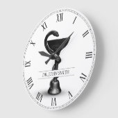 Black Snake Medical Bowl Hygieia Witte naam Grote Klok (Hoek)