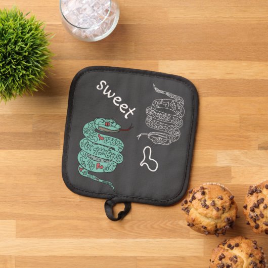 Black Snake Sweet Pannenlap (Top down)