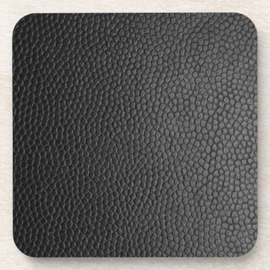 Black Snakeskin Bier Onderzetter (Voorkant)