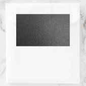 Black Snakeskin Rechthoekige Sticker (Tas)