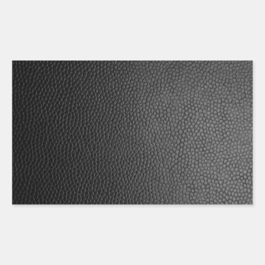 Black Snakeskin Rechthoekige Sticker (Voorkant)
