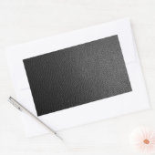 Black Snakeskin Rechthoekige Sticker (Envelop)