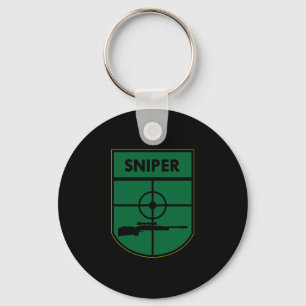 Black Sniper Patch Sleutelhanger