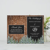 Black Snowy Wood & Forest Pine (Staand voorkant)