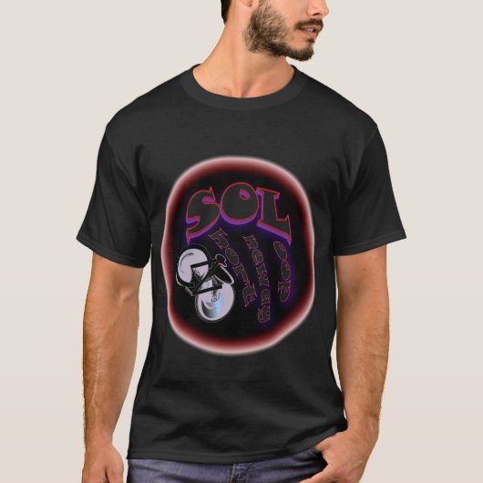 Black SOL T-shirt (Voorkant)