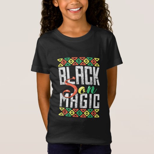 Black Son Magic African Black Pride Mannen B T-shirt (Voorkant)
