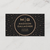  Black Space Cosmos Professional Visitekaartje (Voorkant)