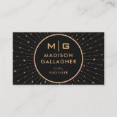  Black Space Cosmos Professional Visitekaartje (Voorkant)