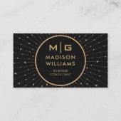  Black Space Cosmos Professional Visitekaartje (Voorkant)