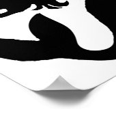 Black Spade Mermaid Silhouette Thunder_Cove Poster (Hoek)