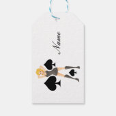 Black Spades Blonde Queen Thunder_Cove Cadeaulabel (Achterkant)