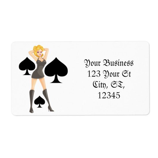 Black Spades Blonde Queen Thunder_Cove Etiket (Voorkant)