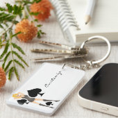 Black Spades Blonde Queen Thunder_Cove Sleutelhanger (Voorkant Rechts)