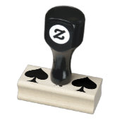Black Spades Tattoo Style Thunder_Cove Rubberstempel (Stempel)