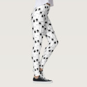 Black Spades Tic Tac Toe Thunder_Cove Leggings (Rechts)
