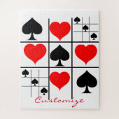 Black Spades Tic Tac Toe Thunder_Cove Legpuzzel (Verticaal)