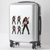 Black Spark Dancer Stickers #1 (Koffer)