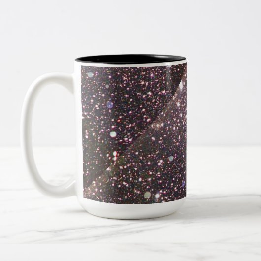 Black Sparkle 2 Toned Mok (Links)
