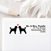 Black Speelgoed Podle Silhouettes met hartadres Etiket (Insitu)