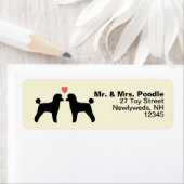 Black Speelgoed Podle Silhouettes met hartadres Etiket (Insitu)