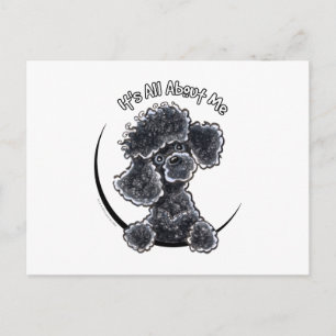 Black Speelgoed Poodle IAAM Briefkaart