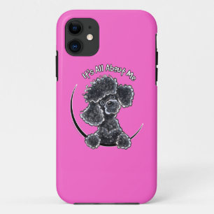 Black Speelgoed Poodle IAAM Case-Mate iPhone Case