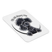 Black Speelgoed Poodle IAAM Magneet (Rechterzijde)