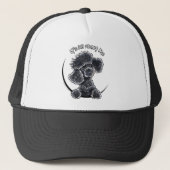 Black Speelgoed Poodle IAAM Trucker Pet (Voorkant)