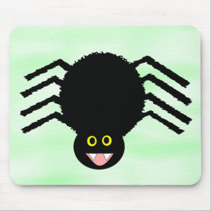 Black Spider Mousepad Muismat