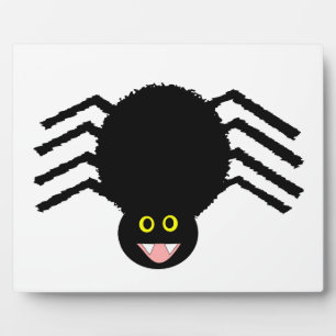 Black Spider Plaque Fotoplaat