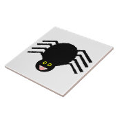 Black Spider Tile Tegeltje (Zijkant)