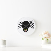 Black Spider Wall Clock Ronde Klok (Huis)