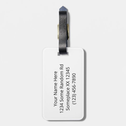 Black Spider Webs Halloween Grunge Bagagelabel (Achterkant verticaal)