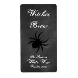 Black Spider Wijnlabel Etiket