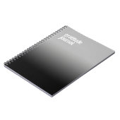 Black Spiral Notitieboek - "Dankbaarheid Dagboek" (Linkerzijde)