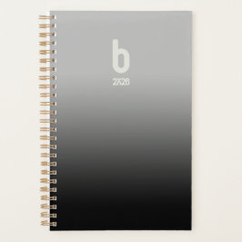 Black Spiral Planner – 2026 Breath